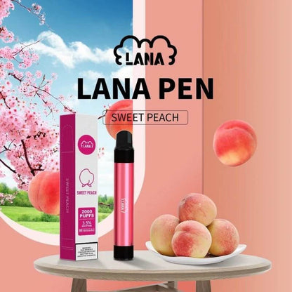 LANAPEN-2000PUFF-SWEET-PEACH-singapore-vape-delivery-shop