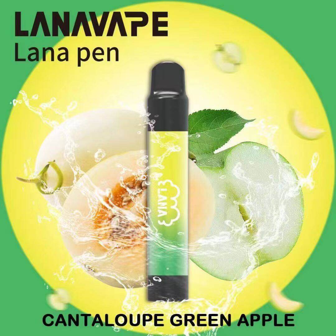 LANAPEN-2000PUFFS-CANTALOUPE-GREEN-APPLE-singapore-vape-delivery-shop