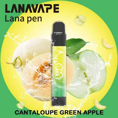 LANAPEN-2000PUFFS-CANTALOUPE-GREEN-APPLE-singapore-vape-delivery-shop