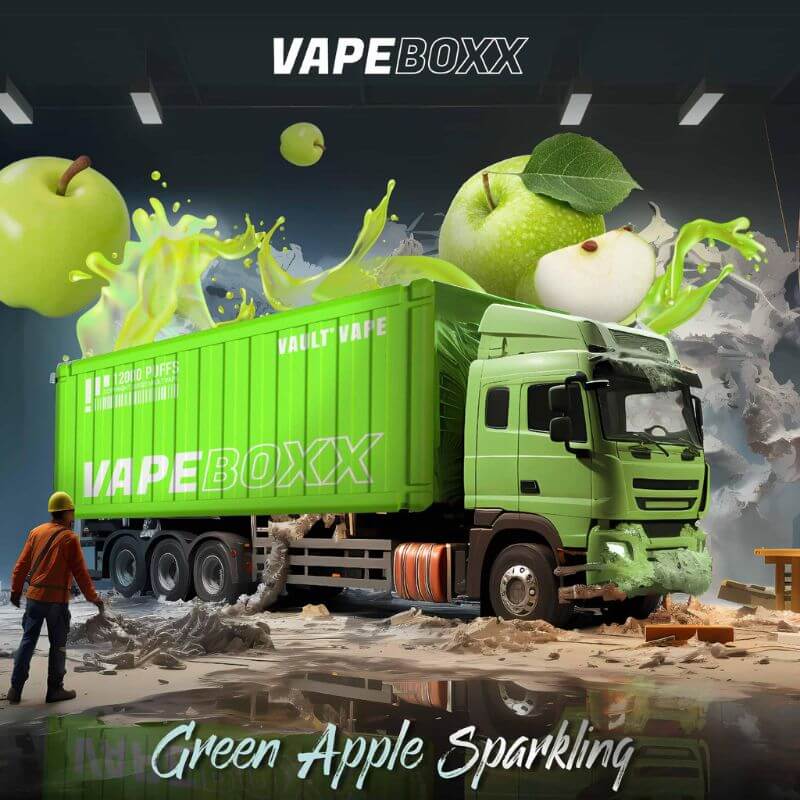 VAPEBOXX-12000-GREEN-APPLE-SPARKLING-singapore-vape-delivery-shop