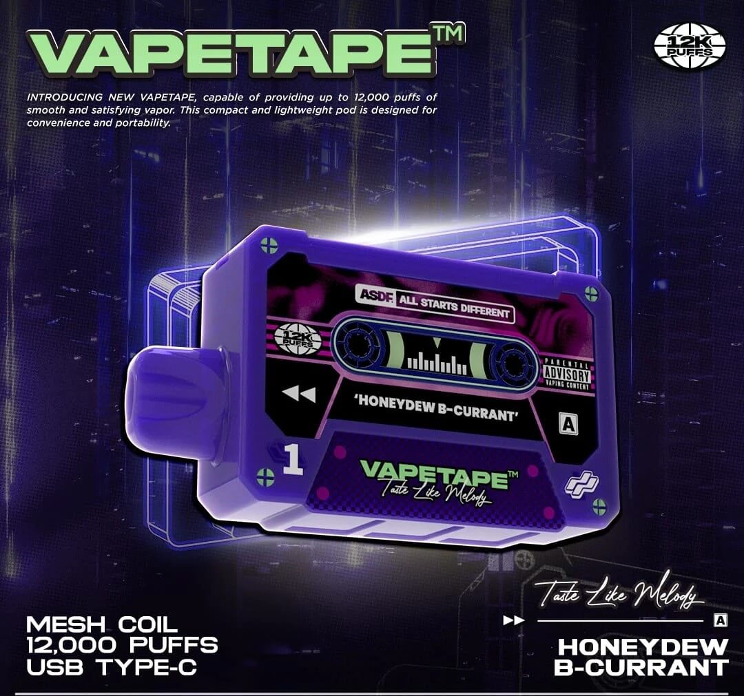 VAPETAPE-12000-PUFFS-HONEYDEW-BLACK-CURRENT-singapore-vape-delivery-shop