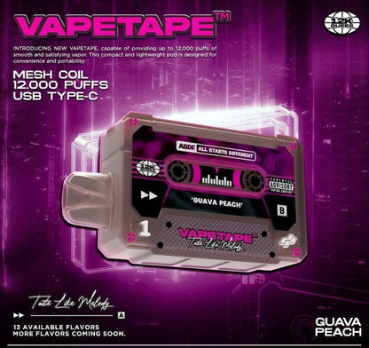 VAPETAPE-12000PUFFS-GUAVA-PEACH-singapore-vape-delivery-shop
