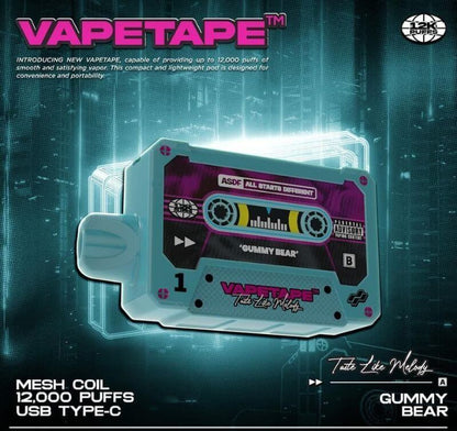 VAPETAPE-12000PUFFS-GUMMYBEAR-singapore-vape-delivery-shop