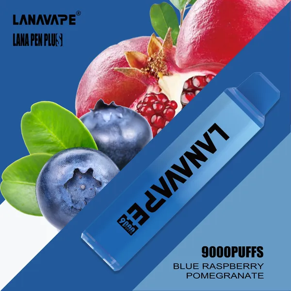 lana-pen-plus-9000-blue-raspberry-pomegrenete-singapore-vape-delivery-shop