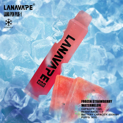 lana-pen-plus-9000-frozen-strawberry-watermelon-singapore-vape-delivery-shop