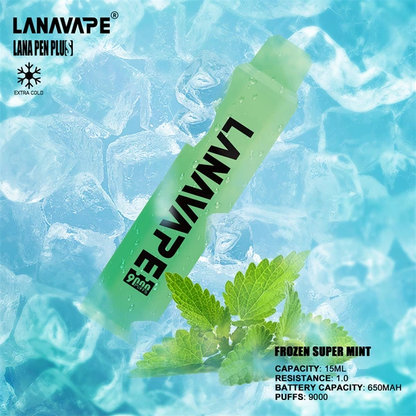 lana-pen-plus-9000-frozen-supre-mint-singapore-vape-delivery-shop